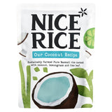 Nice Rice Coconut & Lemongrass Basmati Microwave Rice 250g, imported from the UK