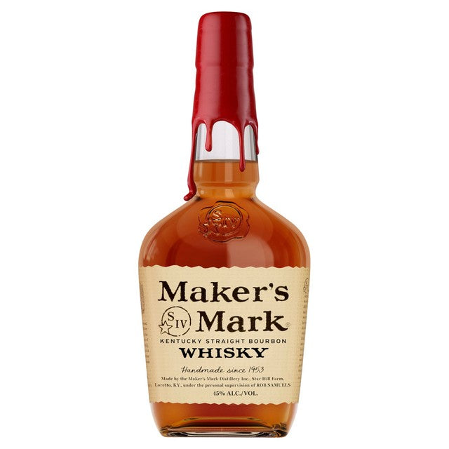 Maker's Mark Kentucky Straight Bourbon 70cl imported from the UK