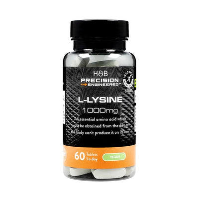Präzisionsgefertigte L-Lysin 1000mg Aminosäure-Supplement-Tabletten 60 Stück pro Packung