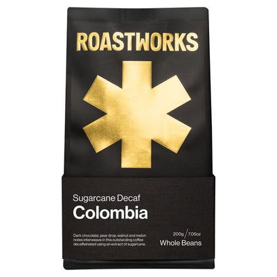 M&S Roastworks Decaf Colombia Whole Bean Coffee 200g- Buy online at McGrocer