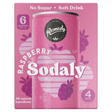 Sodaly Raspberry Multipack cans - British product