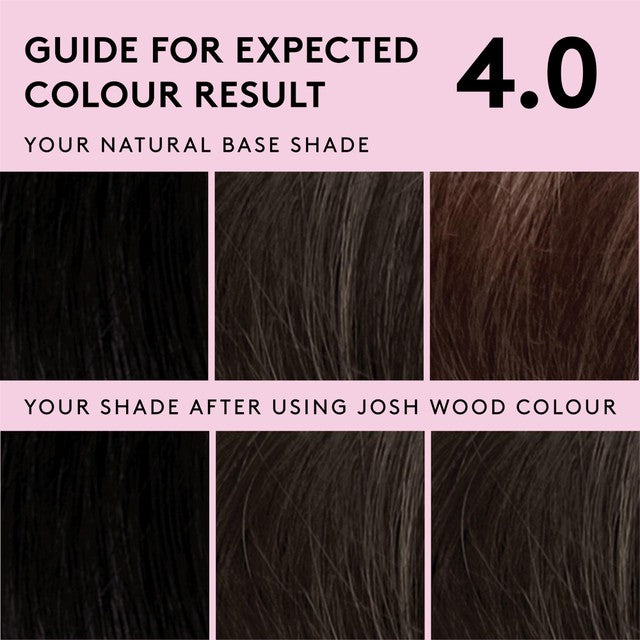 Josh Wood Colour Permanent Hair Dye Kit 110ml, imported from the UK