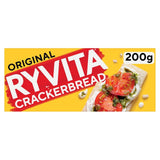 Ryvita Original Crackerbread 200g, imported from the UK