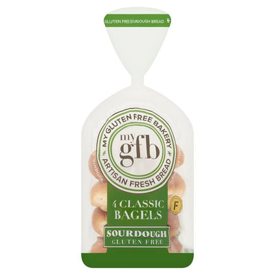 Gluten Free Bakery Bagels Classiques Sourdough Sans Gluten 405g