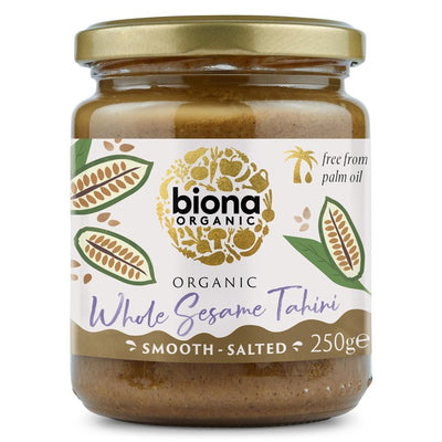 M&S Biona Organic Whole Sesame Tahini Paste 250g- Buy online at McGrocer