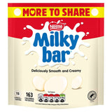 Milkybar white chocolate giant buttons 176g, imported from the UK