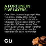 Gu Plant Zillionaire vegan cheesecake dessert 2 x 91g, UK version
