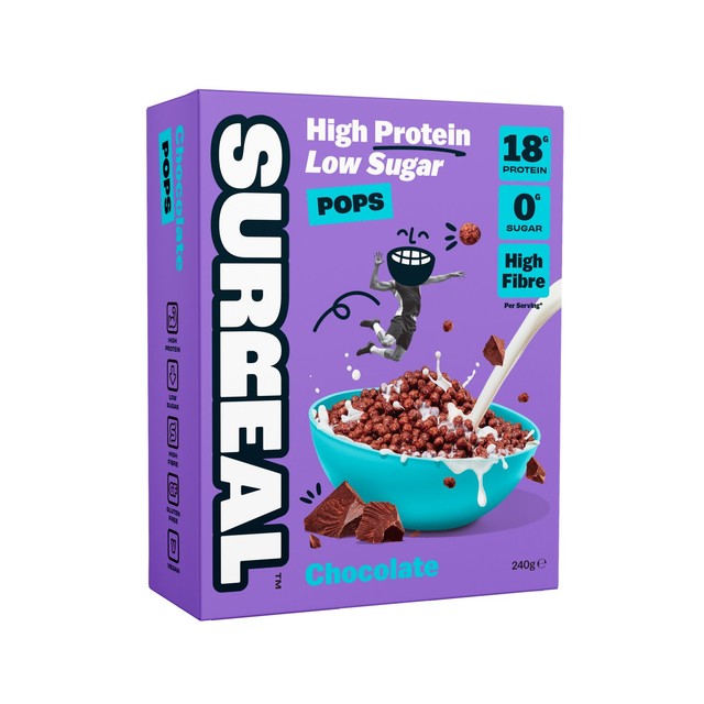 Surreal chocolate cereal pops, imported from the UK