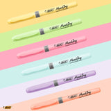 BIC Highlighter Grip pens pack of 12 - British product