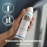 Bulldog fresh mint and cedarwood deodorant spray - British product