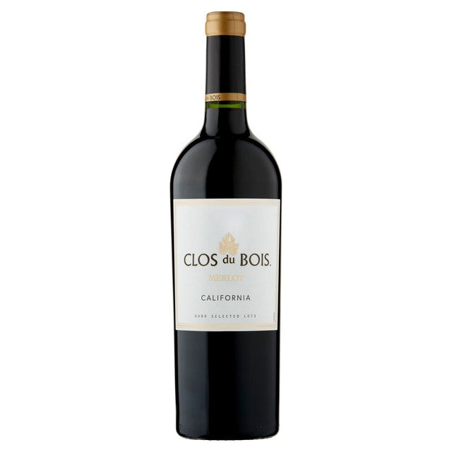 Clos Du Bois Merlot wine 75cl - British product
