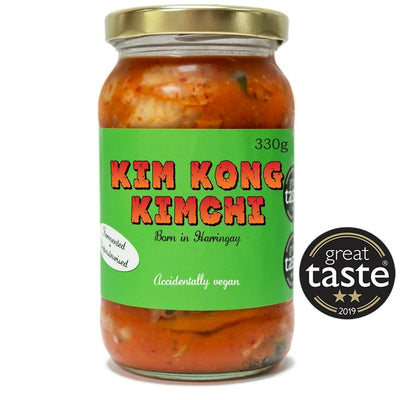Kim Kong Kimchi unpasteurisiert veganes koreanisches Kimchi 330g