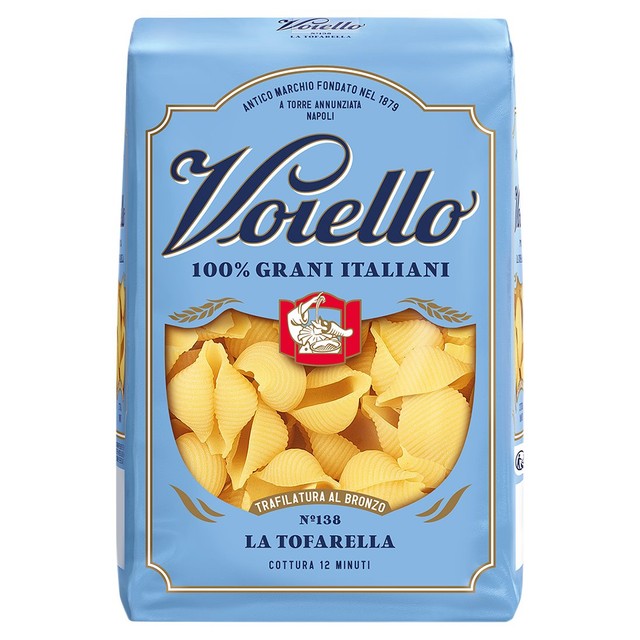 Voiello Torfarelle pasta (British brand)
