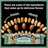 Eat Natural salted caramel and peanut protein bars 3-pack 120g - British product