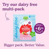 Little Freddie organic strawberries, blueberries and oats baby food pouch 6 x 100g, UK version