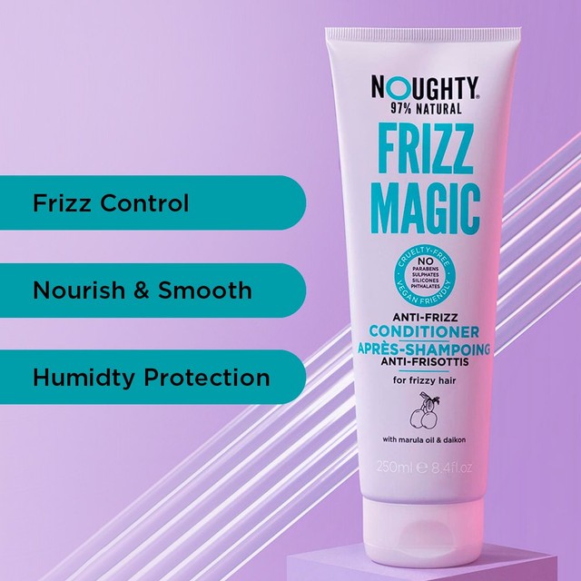 Noughty Frizz Magic Conditioner 250ml, imported from the UK