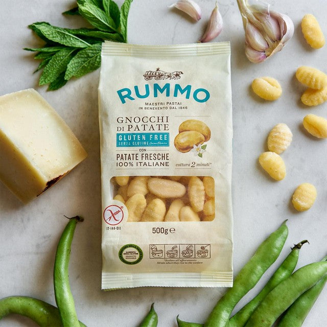 RUMMO gluten free potato gnocchi 500g, imported from the UK