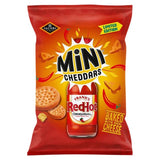 Jacob's Mini Cheddars Franks RedHot Original baked snacks 150g, UK version