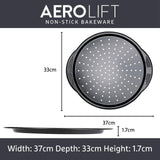 Prestige Aerolift Carbon Steel Pizza Tray 30cm, imported from the UK