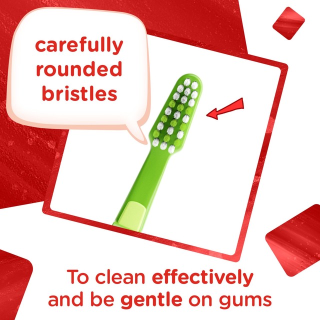 Aquafresh Little Teeth kids toothbrush for ages 3-5 years - British product