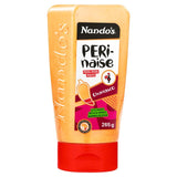 Nando's Churrasco Perinaise sauce bottle - British product