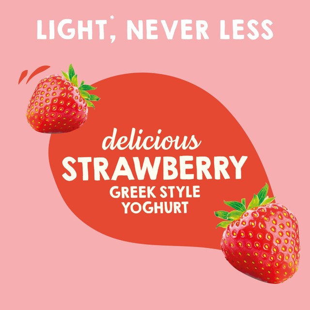 Light & Free strawberry yoghurt 460g, UK version