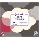 Ocado Soft Tissues Cube 56 tissues, imported from the UK