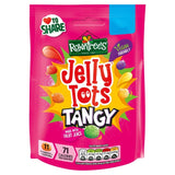 Rowntree's Jelly Tots Tangy chewy sweets 140g, imported from the UK