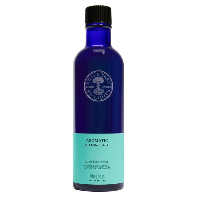 Neal's Yard Remedies aromatic foaming bath soak 200ml, imported from the UK