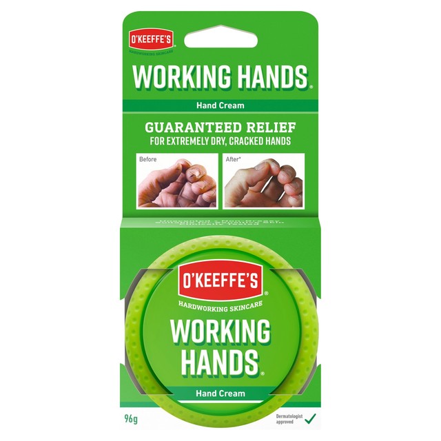 O'Keeffe's Working Hands hand cream 96g, imported from the UK