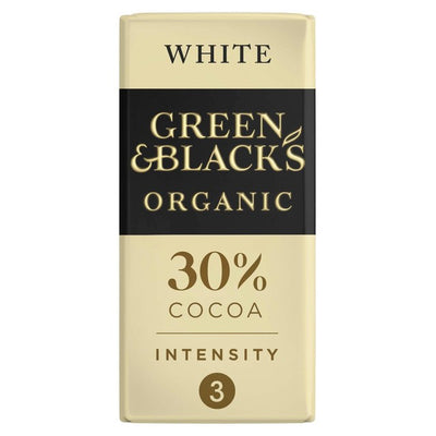 Green & Black's økologisk hvit sjokoladeplate 90 g