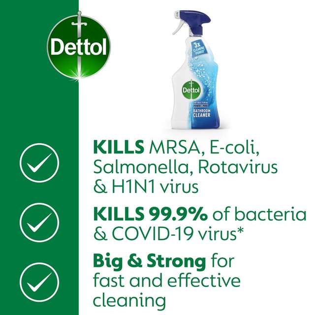 Dettol Bathroom Cleaner Spray Fresh Mountain Spring 750ml - British product
