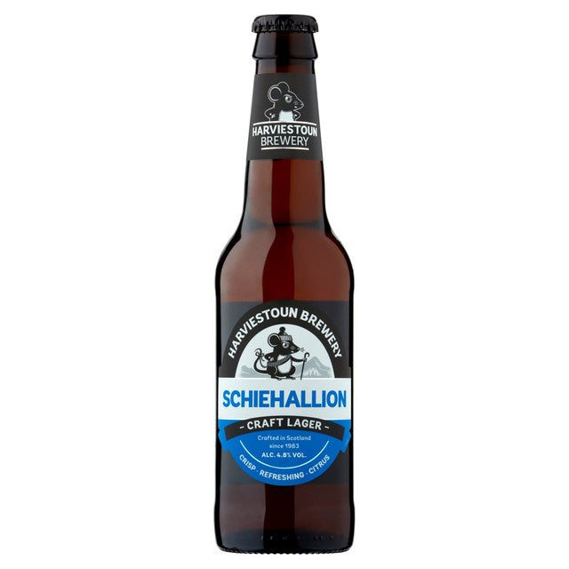 Harviestoun Schiehallion World Lager 330ml, UK version