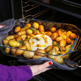 Pyrex Glass Roasting Tray 39cm, imported from the UK