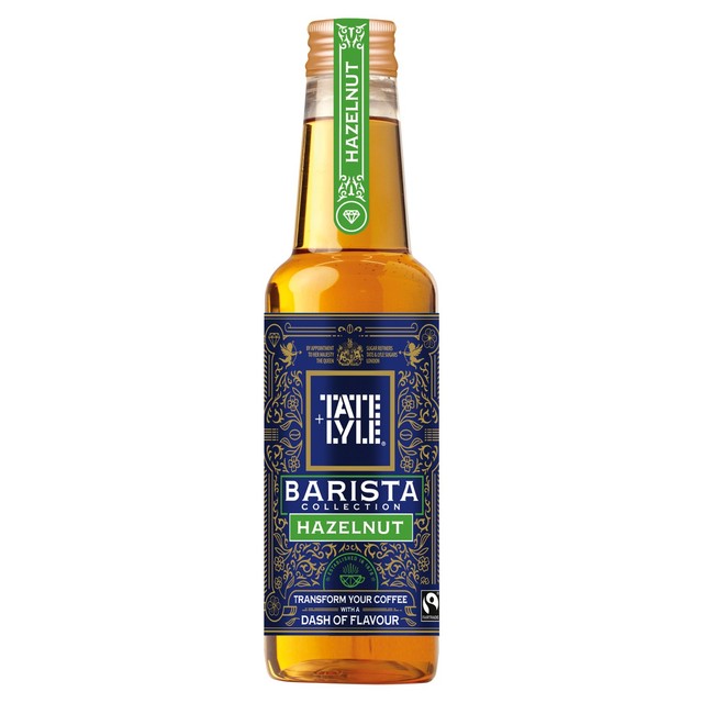 Tate & Lyle hazelnut coffee syrup 250g (British brand)