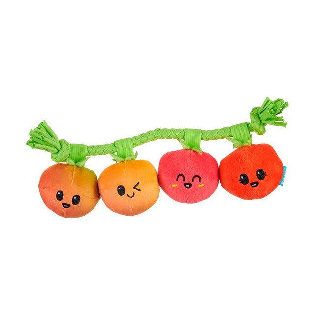 Pet Brands Heirloom Tomatoes dog toy medium, UK version