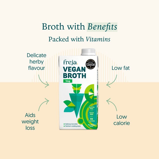 Freja Classic Vegan Sipping Broth 500ml - British product