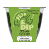 M&S basil dip with pesto drizzle (British brand)
