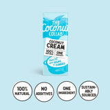 Coconut Collab coconut cream 250ml, imported from the UK