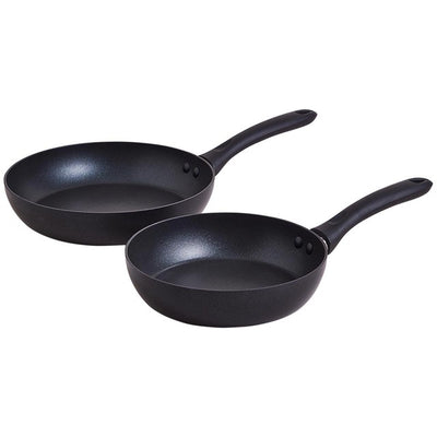 M&S Black Ali Non-Stick Frying Pan Set 20cm and 24cm