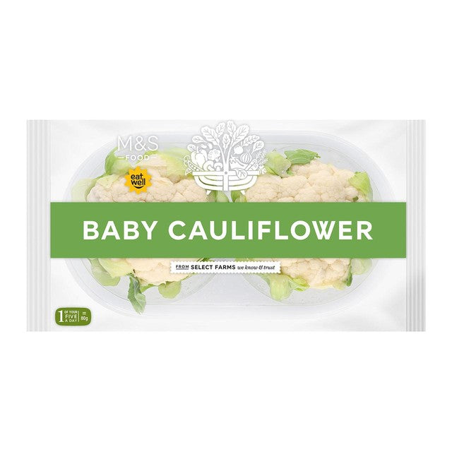 M&S baby cauliflower, imported from the UK