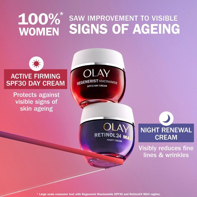 Olay Retinol Max Facial Moisturiser 50ml, imported from the UK