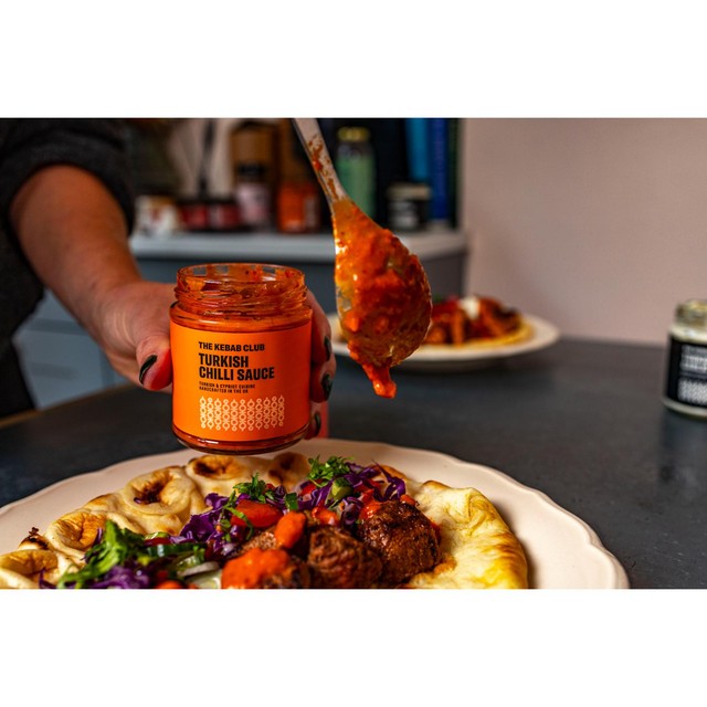 The Kebab Club Turkish chilli sauce 175g (British brand)