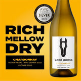 Dark Horse Chardonnay white wine 75cl - British product
