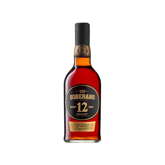 Soberano 12 Gran Reserva Brandy de Jerez 70cl (British brand)
