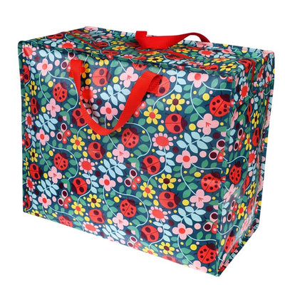 Rex London Marihøner & Blomster Jumbo Oppbevaringspose