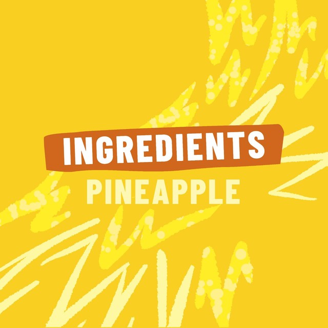 Urban Fruit dried pineapple snack 35g - British product