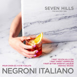 VII Hills Italian Dry Gin 70cl (British brand)