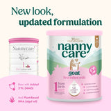 Nannycare goat stage 1 infant milk formula 800g, imported from the UK