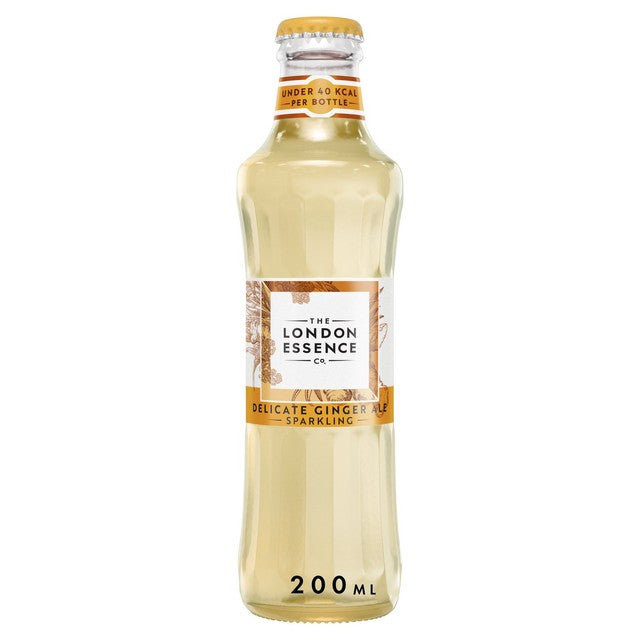 London Essence Co. Delicate Ginger Ale 24 x 200ml bottles, UK version